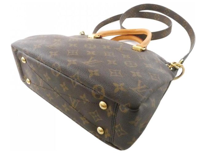Borsa Louis Vuitton Monogram Pallas BB Marrone Fuschia - vista 2