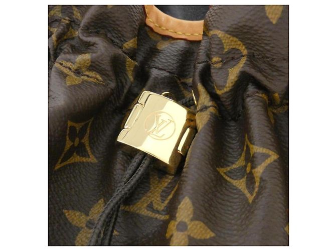 Noe Borsa Louis Vuitton Monogram Petite Noé Trunk Marrone - vista 5