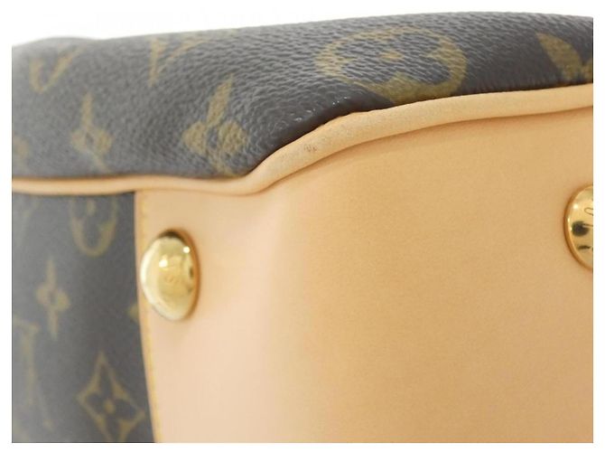 Borsa Louis Vuitton Monogram Boétie PM Marrone - vista 3