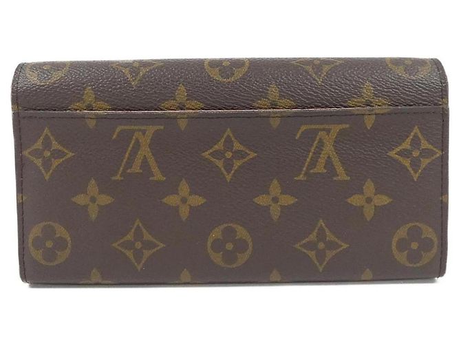 Cartera Sarah Monogram Louis Vuitton Castaño Roja - vista 2