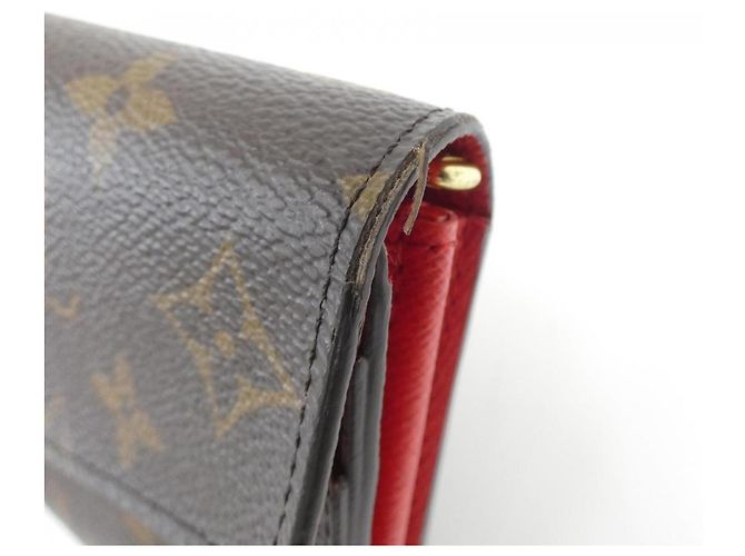 Cartera Sarah Monogram Louis Vuitton Castaño Roja - vista 3