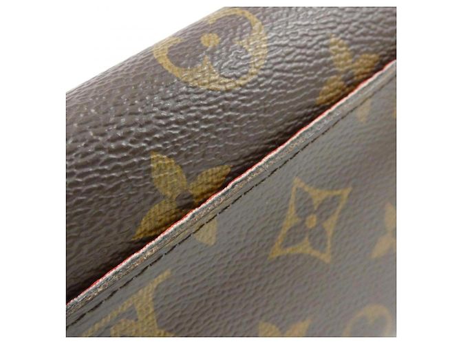 Cartera Sarah Monogram Louis Vuitton Castaño Roja - vista 6