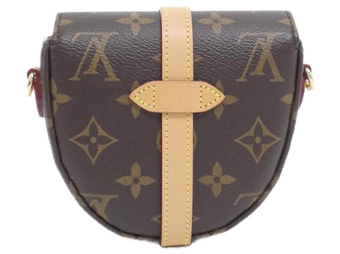 Borsa a Spalla Louis Vuitton Monogram Micro Chantilly Marrone - vista 2