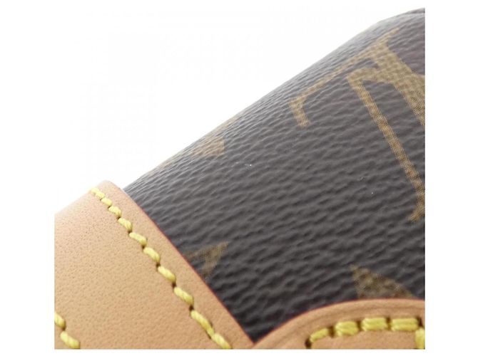 Borsa a Spalla Louis Vuitton Monogram Micro Chantilly Marrone - vista 4