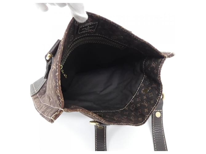 Borsa Louis Vuitton Monogram Mini Initial Tanger Damier ebene - vista 8