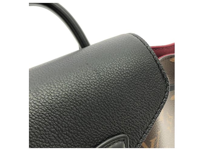 Zaino Louis Vuitton Monogram Montsouris BB Marrone Nero - Ansicht 4