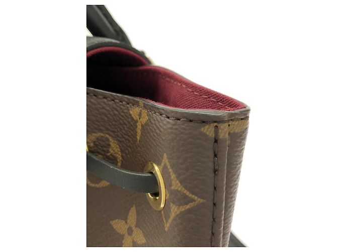 Zaino Louis Vuitton Monogram Montsouris BB Marrone Nero - Ansicht 6