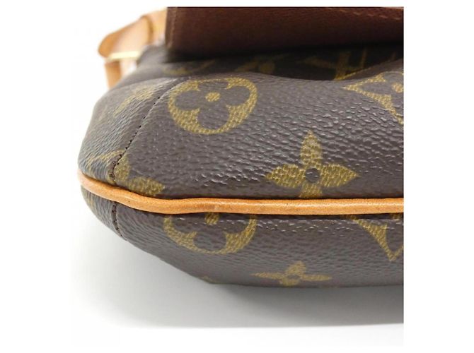 Borsa a Spalla Louis Vuitton Monogram Musette Salsa M51258 Marrone - vista 3