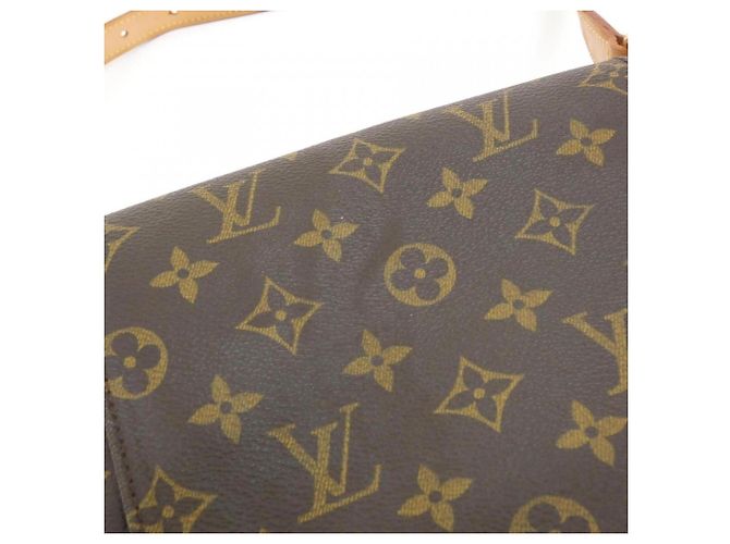 Borsa a Spalla Louis Vuitton Monogram Musette Salsa M51258 Marrone - vista 4