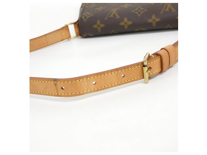 Borsa a Spalla Louis Vuitton Monogram Musette Salsa M51258 Marrone - vista 6