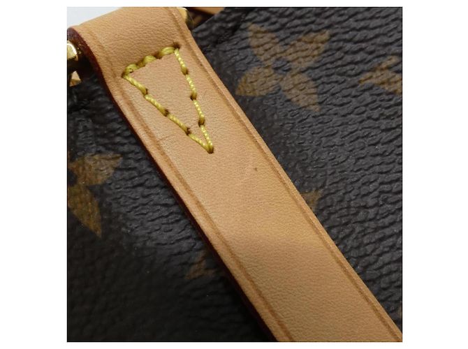 Borsa Louis Vuitton Monogram Montaigne MM Marrone - vista 5