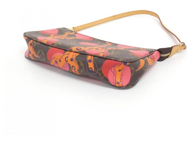 Louis Vuitton Monogram Ramage Pochette Accessoires Marrone - vista 2