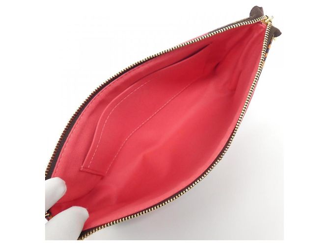 Louis Vuitton Monogram Ramage Pochette Accessoires Marrone - vista 5