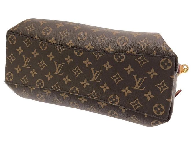 Borsa Louis Vuitton Monogram Rivoli MM Marrone - vista 3