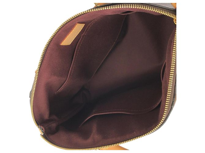 Borsa Louis Vuitton Monogram Rivoli MM Marrone - vista 8