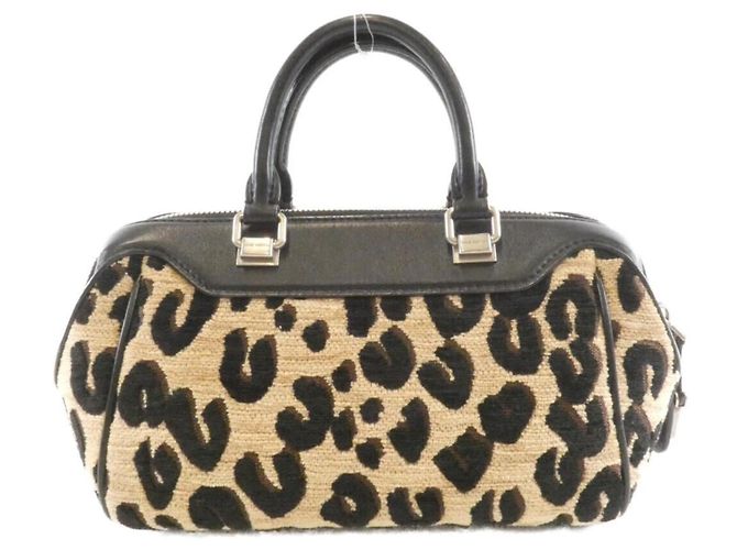 Borsa Baby Leopard Louis Vuitton Nero Beige - vista 2