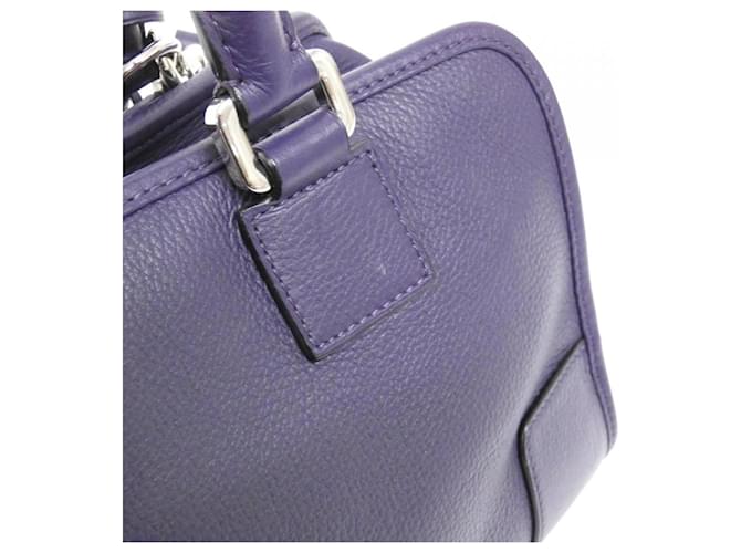Borsa Loewe Amazona Porpora - vista 4