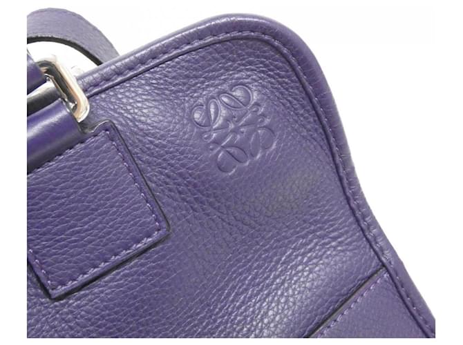 Borsa Loewe Amazona Porpora - vista 5