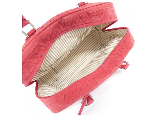 Borsa Loewe Amazona Bianco Rosso - vista 10
