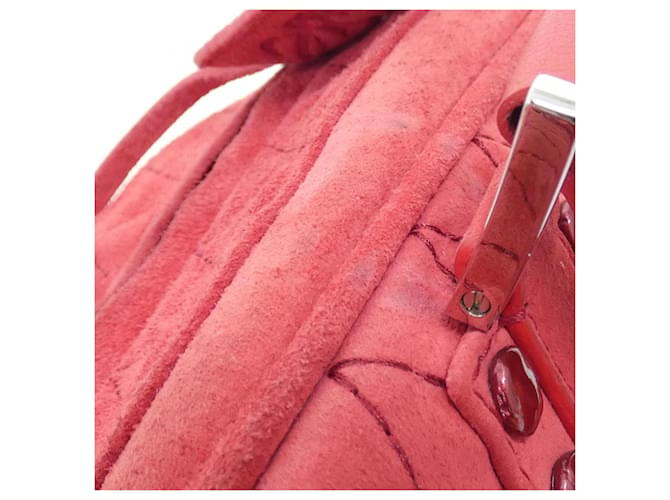 Borsa Loewe Amazona Bianco Rosso - vista 6