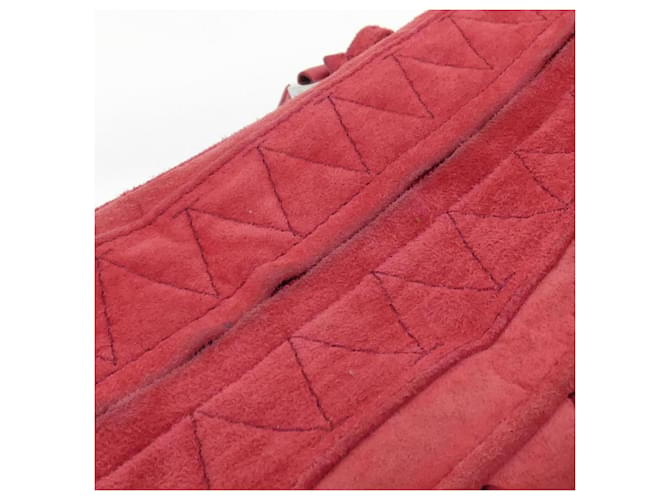 Borsa Loewe Amazona Bianco Rosso - vista 8