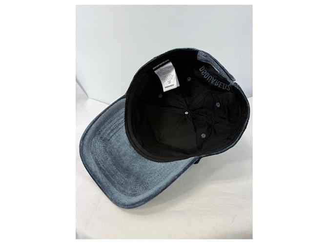 Dsquared2 Cappellino 'COOL' in velluto Grigio antracite - vista 6