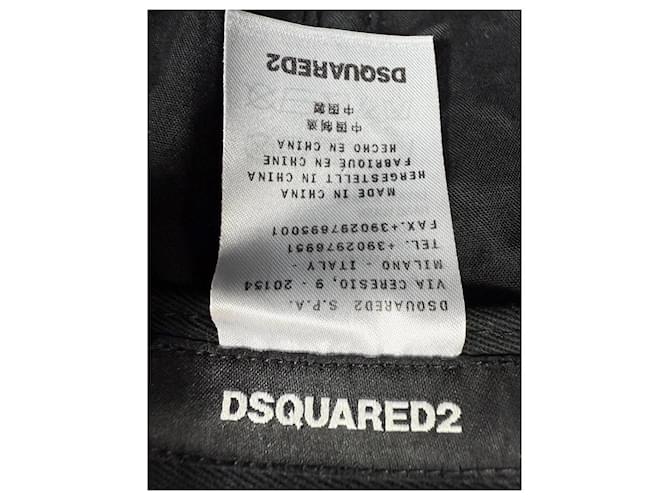 Dsquared2 Cappellino 'COOL' in velluto Grigio antracite - vista 7