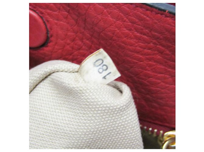 Tote Prada Vintage in pelle Rosso - vista 7