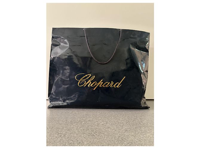 Chopard Leder Handtasche Silber und Weiß Silber Hardware - Ansicht 7