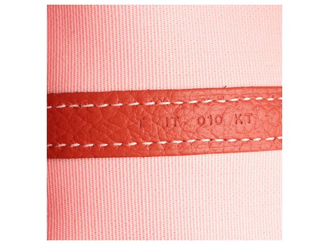 Hermès Borsa Tote Hermes Garden Party PM Rosa Rosso - vista 5