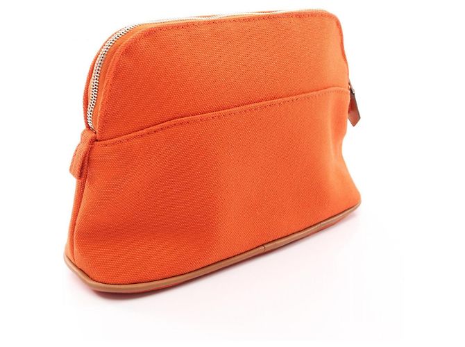 Hermès Borsa a mano mini pochette Bolide Hermes Arancione - vista 2