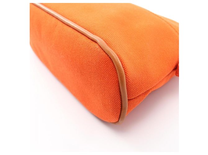 Hermès Borsa a mano mini pochette Bolide Hermes Arancione - vista 5