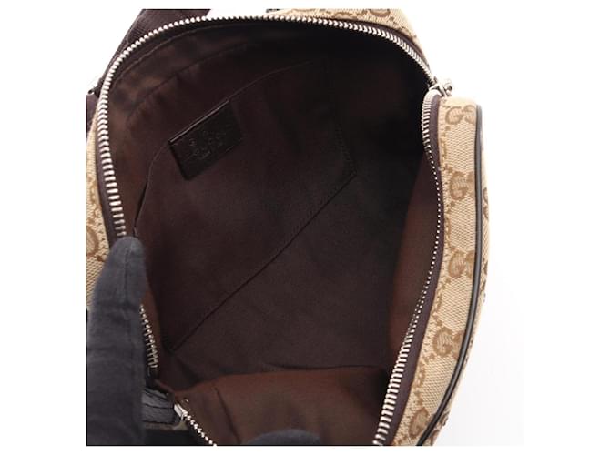 Gucci GG Canvas Gürteltasche Braun Beige - Ansicht 3
