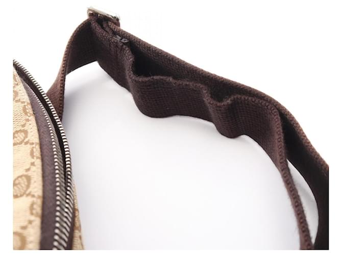 Gucci GG Canvas Gürteltasche Braun Beige - Ansicht 8