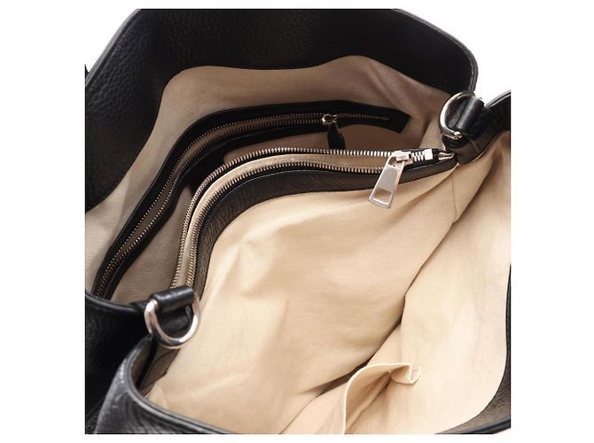 Borsa Tote 2-Way Gucci Soho Interlocking G Nero - vista 3