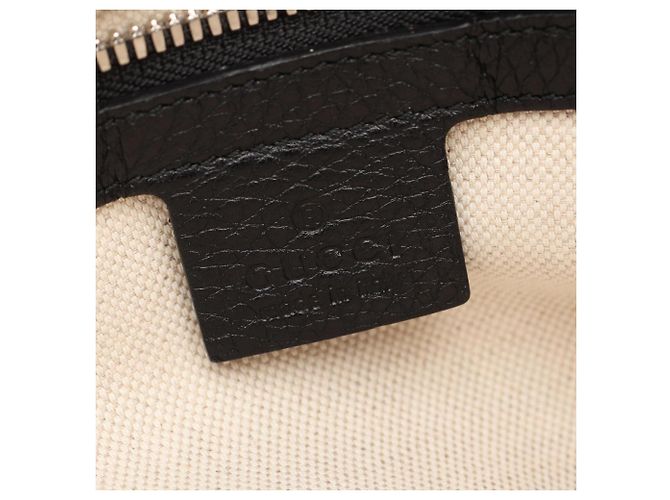 Borsa Tote 2-Way Gucci Soho Interlocking G Nero - vista 4