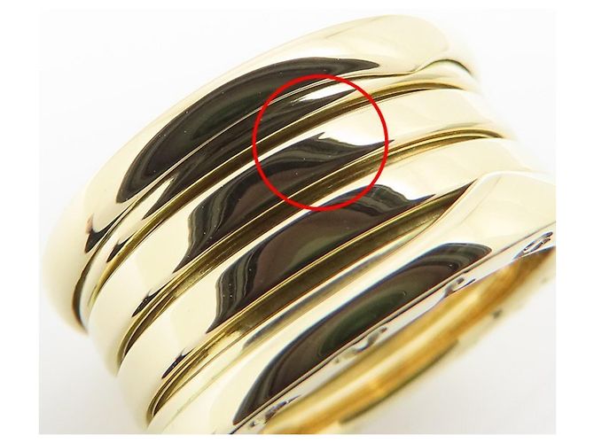 Bulgari Anello B.zero1 4-Band in oro giallo Bvlgari - vista 7