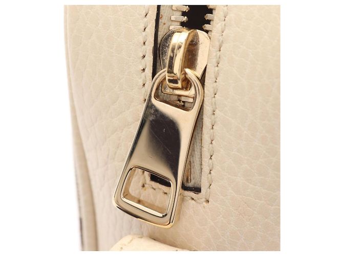Borsa a Spalla Gucci Bree GG Canvas Beige Crudo - vista 10