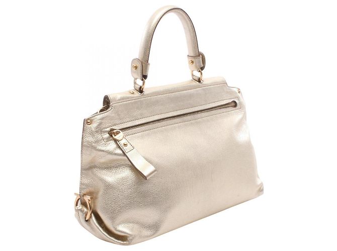 Borsa a mano 2-Way Gancini Salvatore Ferragamo D'oro - vista 2