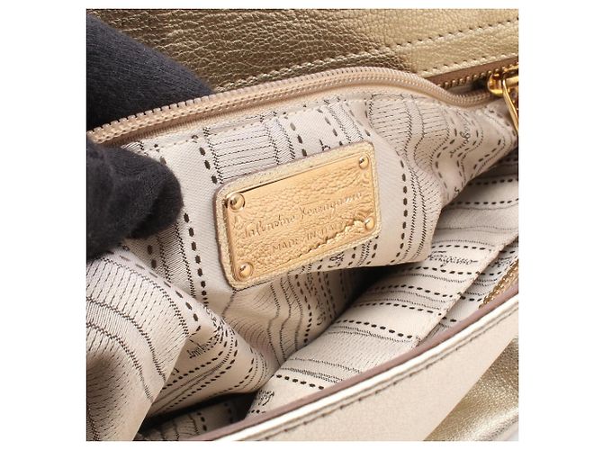 Borsa a mano 2-Way Gancini Salvatore Ferragamo D'oro - vista 4