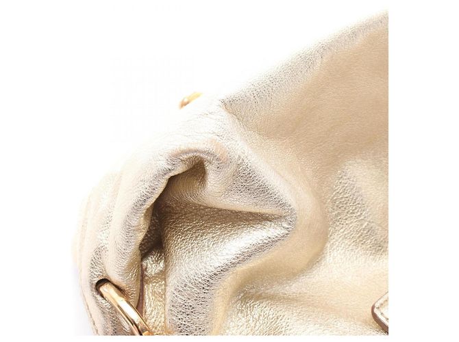 Borsa a mano 2-Way Gancini Salvatore Ferragamo D'oro - vista 5