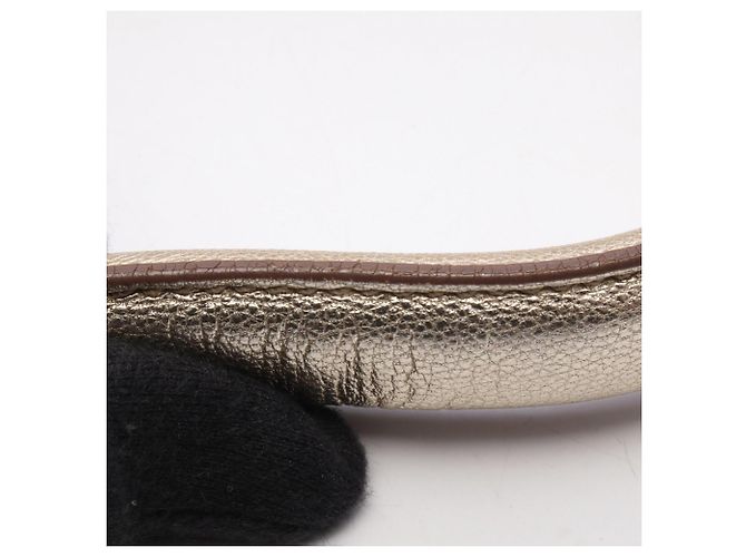 Borsa a mano 2-Way Gancini Salvatore Ferragamo D'oro - vista 8