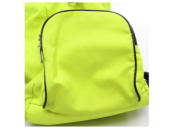 Zaino Borsa a Mano Yves Saint Laurent Hunting Rocksack Nero Verde - vista 11