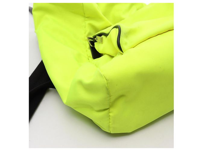 Zaino Borsa a Mano Yves Saint Laurent Hunting Rocksack Nero Verde - vista 14