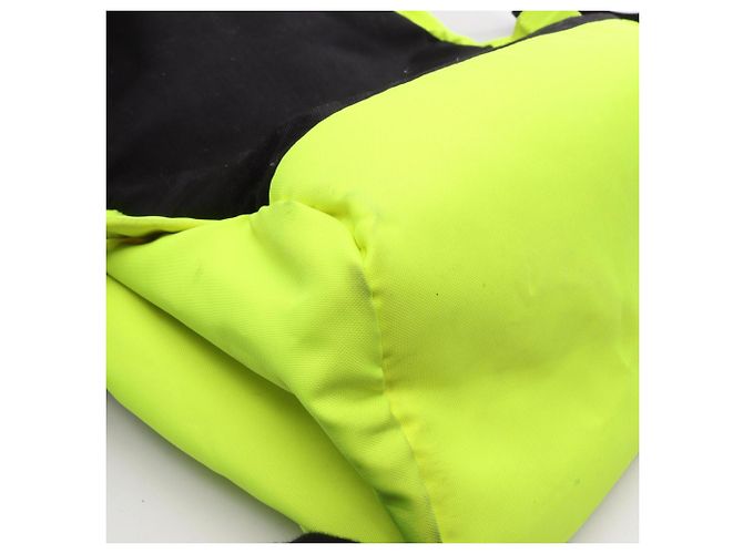 Zaino Borsa a Mano Yves Saint Laurent Hunting Rocksack Nero Verde - vista 15