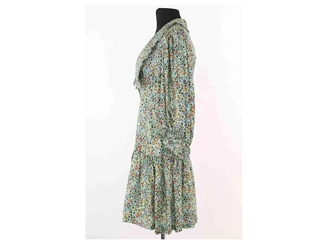Sandro Eilat Seidenkleid grün - Ansicht 3