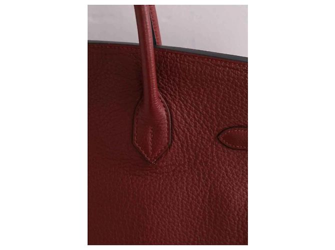 Hermès Borsa Birkin 35 bordeaux Bordò - vista 6