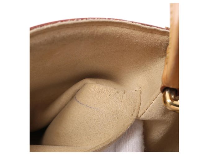 Borsa a tracolla Louis Vuitton Beverly MM in tela Monogram marrone M40121 Beige - vista 16