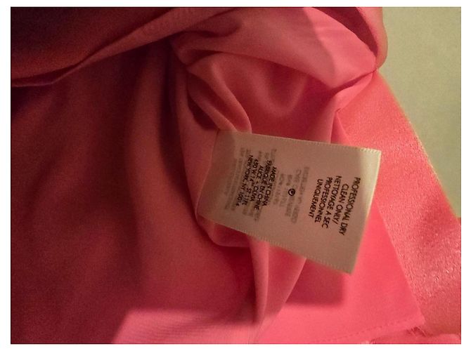 Alice + Olivia Langes Rosa Kleid mit Schlitz Pink - Ansicht 11