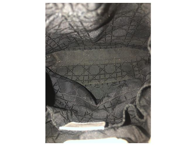 Christian Dior Borsa Hobo in pelle con manico perlato Beige - vista 11